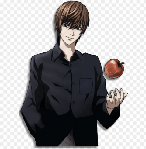 está página pode conter spoiler - light death note death parade Transparent Background PNG Isolated Pattern PNG transparent with Clear Background ID d375169d