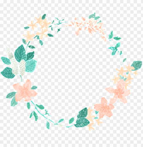 este gráficos es fresh mint blue flowers hand drawn - floral overlay Transparent Background PNG Isolated Element PNG transparent with Clear Background ID dd04ee32