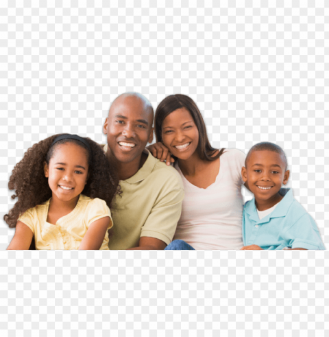 et cheapest - african american happy family Clear background PNGs