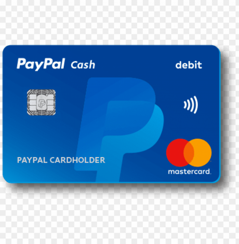 et instant access to your money with the paypal cash - paypal cash card mastercard Transparent PNG Isolation of Item