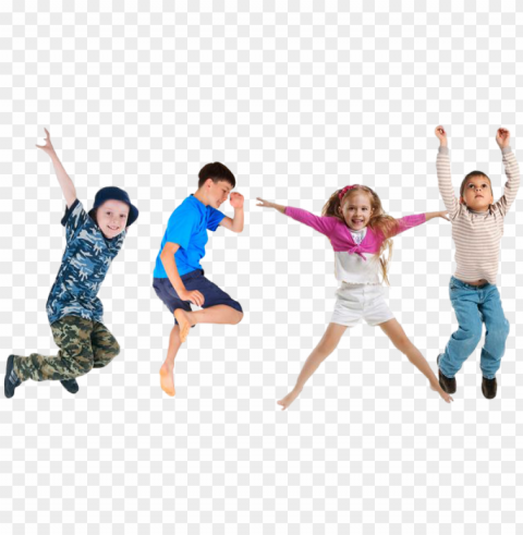 et up & go - jumping kids transparent PNG no background free PNG transparent with Clear Background ID 34a6057c