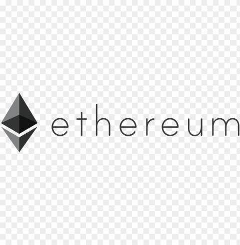 ethereum logo long Isolated Icon on Transparent PNG