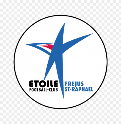 etoile fc frejus saint-raphael 2009 vector logo PNG clear background