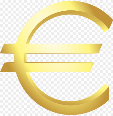 euro logo HighQuality Transparent PNG Object Isolation