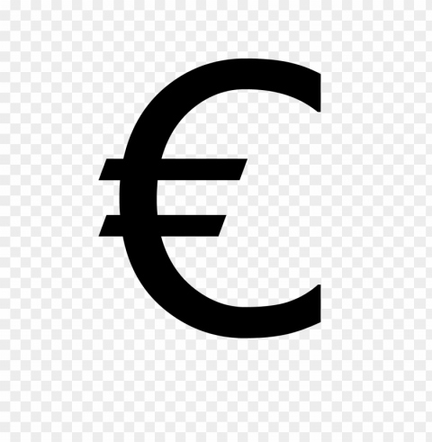 euro logo HighQuality Transparent PNG Isolated Graphic Design