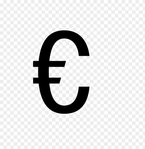 euro logo background Free PNG transparent images