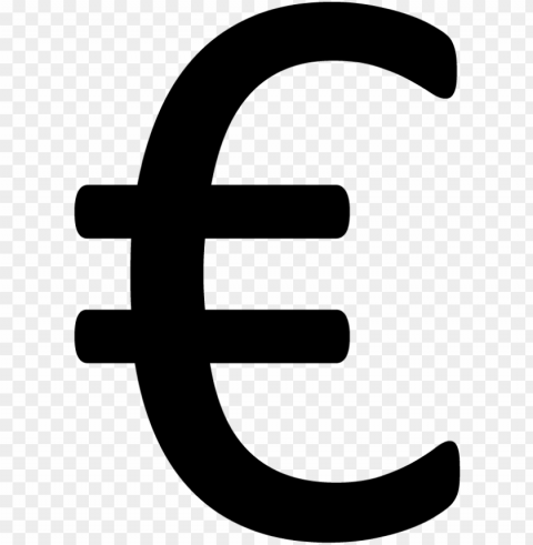 euro sign logo free download PNG for design