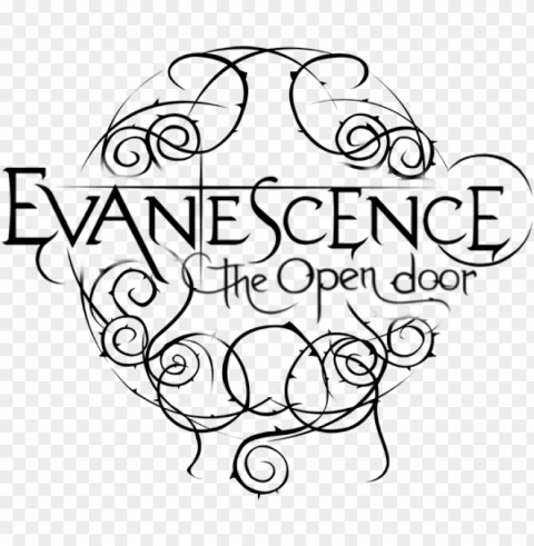 ev tod logo design - evanescence the open door logo PNG without background