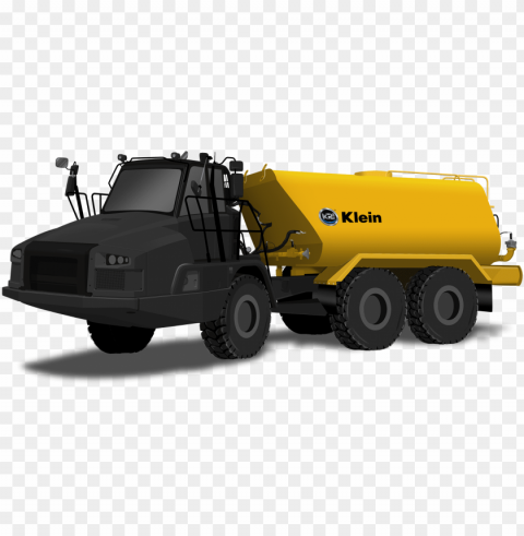 even the most extreme mining and construction conditions - garbage truck PNG Graphic Isolated on Clear Background Detail