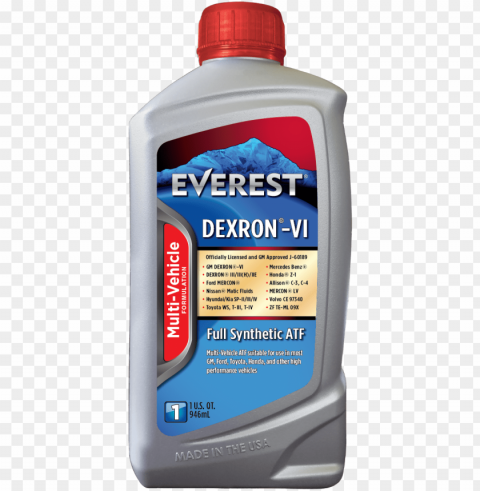 everest dexron-vi full synthetic automatic transmission - ford everest transmission oil PNG Isolated Object with Clarity