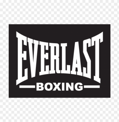 everlast boxing sport logo vector free Transparent PNG Isolated Graphic Detail