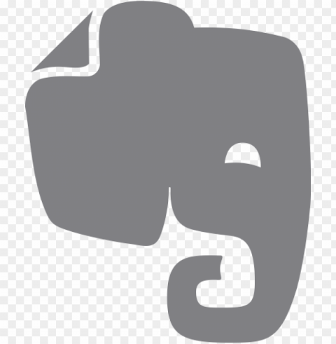 Evernote Elephant Icon Logo Isolated Item On HighQuality PNG