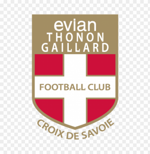 evian thonon gaillard fc vector logo PNG Graphic with Isolated Design