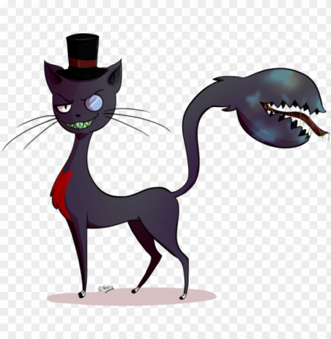 evil cat cartoon PNG images with transparent elements