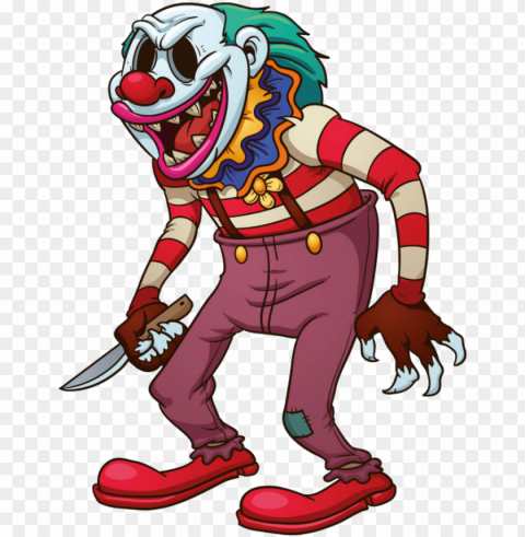 evil clown - scary clowns clip art PNG transparent pictures for projects