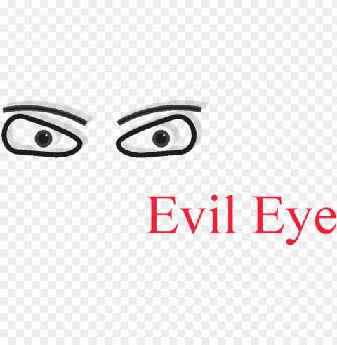 evil eye Transparent Background Isolated PNG Design