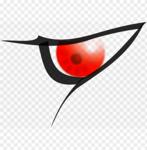 evil eyes cartoon Clean Background Isolated PNG Design