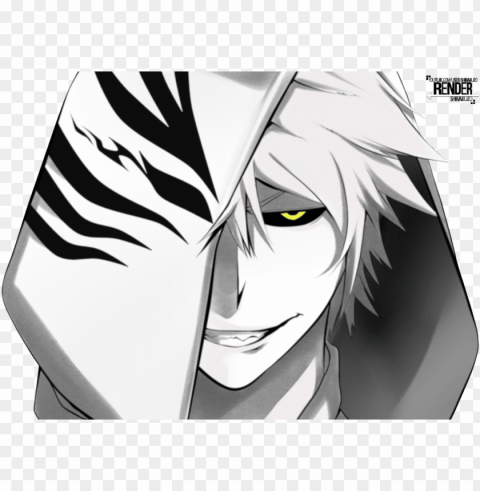 evil ichigo - anime bleach ichigo hollow PNG Image with Isolated Graphic Element PNG transparent with Clear Background ID 0c085c19