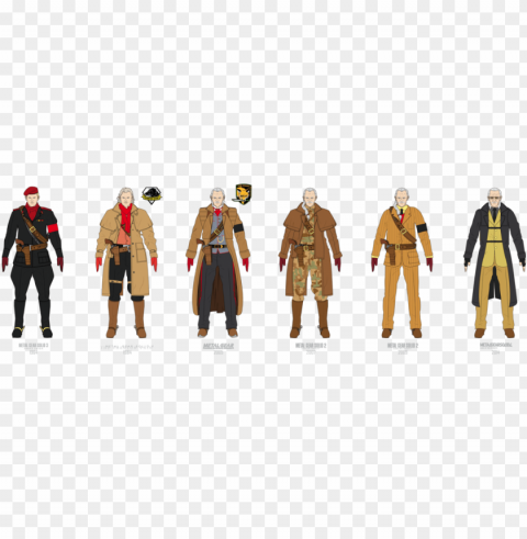 evolution metal gear solid - metal gear ocelot evolutio PNG images with clear cutout