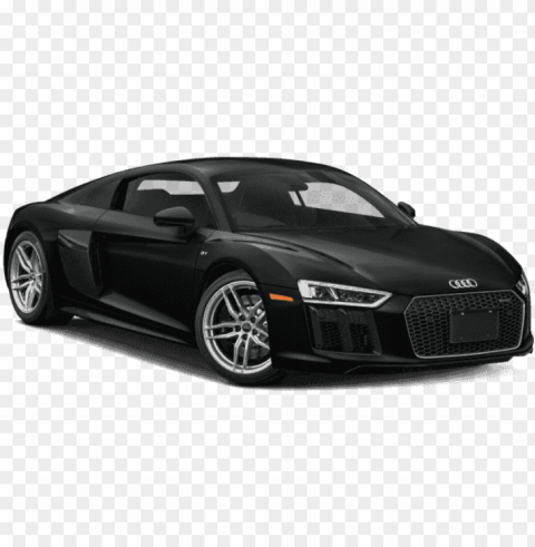ew 2018 audi r8 coupe v10 - audi r8 white 2018 Transparent PNG Isolated Object