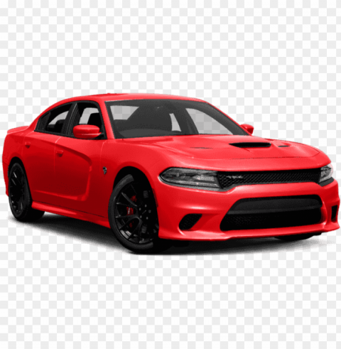 ew 2018 dodge charger srt hellcat sedan in oak lawn - red 2018 dodge charger srt hellcat Isolated Character in Transparent Background PNG