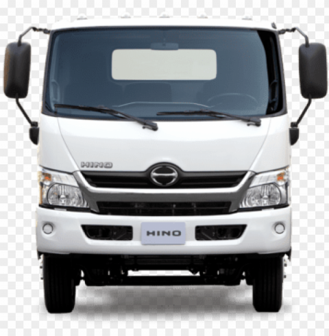 ew 2019 hino truck showroom - lorry front view PNG Image with Isolated Icon
