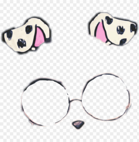 ew dog filter sticker dogsticker dogfilter snapchat - do High-quality transparent PNG images comprehensive set
