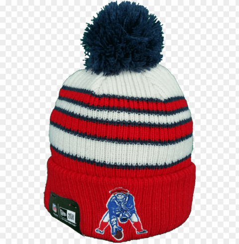 ew england patriots vintage traditional stripe pom - beanie PNG transparent photos comprehensive compilation PNG transparent with Clear Background ID 0231d122