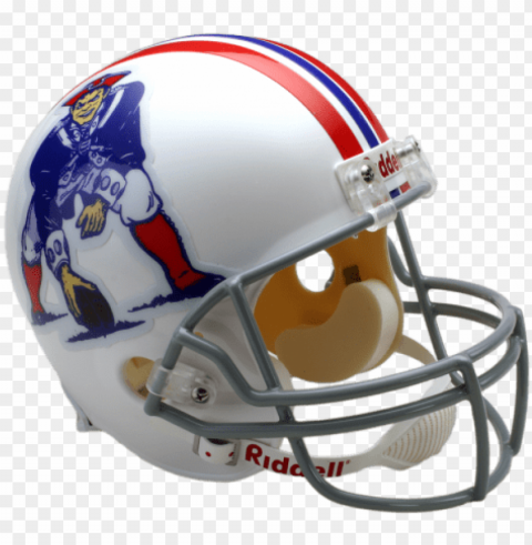 ew england patriots vsr4 replica throwback helmet - ohio state football helmet High-resolution PNG images with transparency wide set