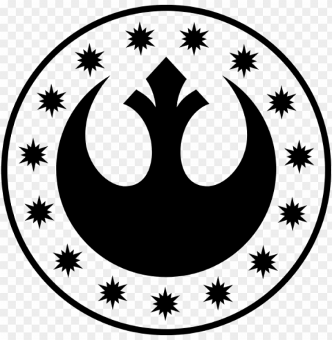 ew galactic empire era - star wars symbols drawi Isolated Illustration in HighQuality Transparent PNG