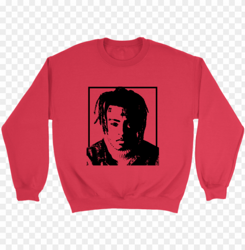 ew hip hop loudstudio graphic crewneck featuring xxxtentacion - two face t shirt Free PNG images with alpha channel