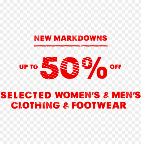 ew markdowns up to 50% off selected women's & men's - nyc PNG images for mockups