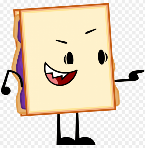 ew oc peanut butter and jelly sandwich by - oc bfdi episode 1 oc bfdi wiki fandom powered by Clear background PNG graphics