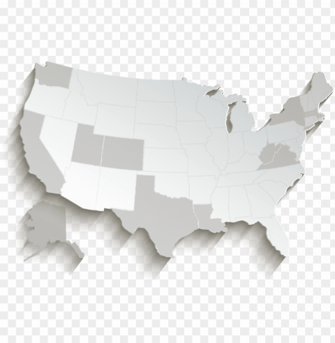 Ew Orleans La - Map Of The Usa Transparent PNG Images For Graphic Design