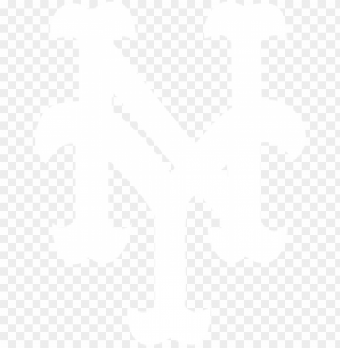 ew york mets - pearson logo white Transparent PNG Image Isolation