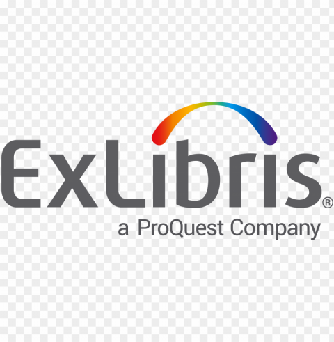 exlibris logo Clean Background Isolated PNG Character