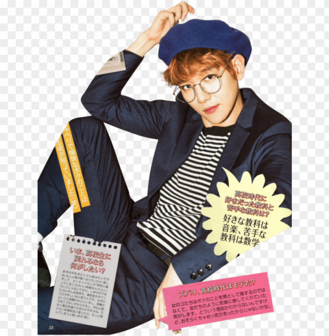 #exo cbx #exo #exo cbx baekhyun #baekhyun #baekhyun - baekhyun cbx PNG Image with Clear Background Isolated