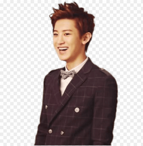 exo chanyeol laughing PNG clipart with transparent background