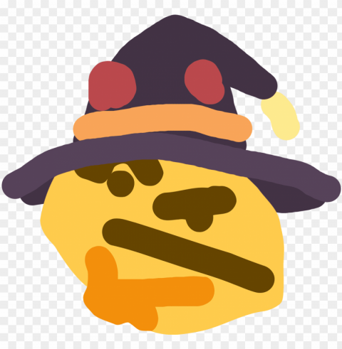 explonksions - distorted thinking emoji PNG images with high-quality resolution