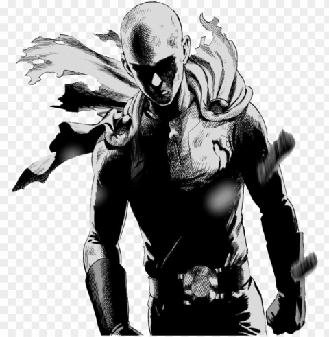 explore saitama one punch man you are and more - one punch man mangá Clear Background PNG Isolated Item