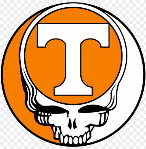 explore tennessee volunteers alphabet and more - grateful dead steal your face Isolated Graphic on Clear PNG