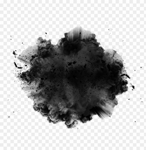 explosion texture download - black color smoke HighResolution Transparent PNG Isolated Item
