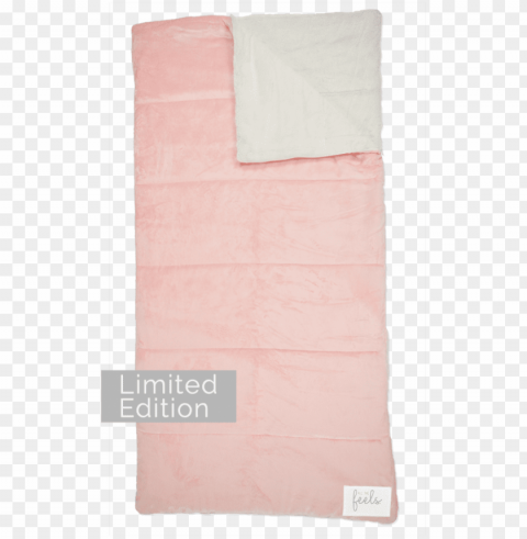 extra cozy sleeping bag in pale blush High-resolution transparent PNG images