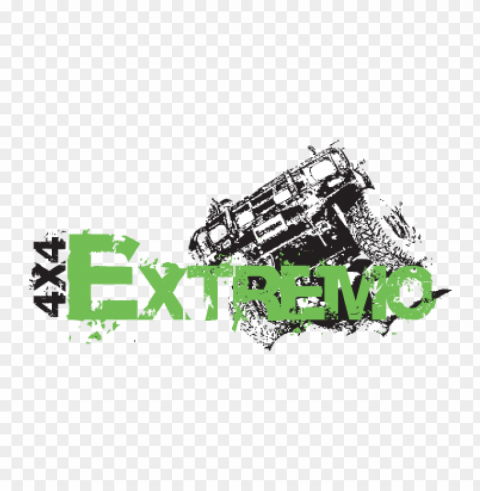 extremo 44 logo vector free Transparent PNG Isolated Object with Detail