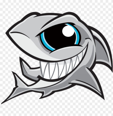 eye clipart shark - angry shark cartoon PNG images with alpha transparency free