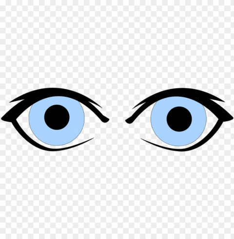 eye contact Transparent Background Isolated PNG Design