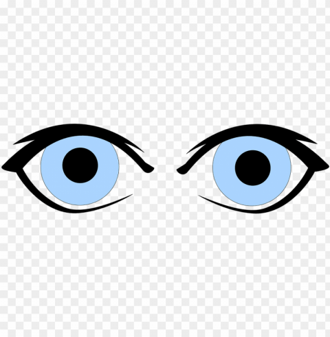 Eye Contact Transparent Background Isolated PNG Design