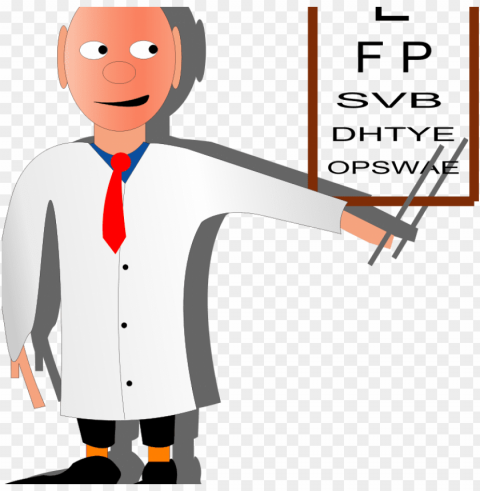 eye doctor Isolated Item with Clear Background PNG