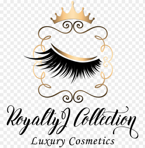 eye lashes extension logo PNG Isolated Object with Clear Transparency