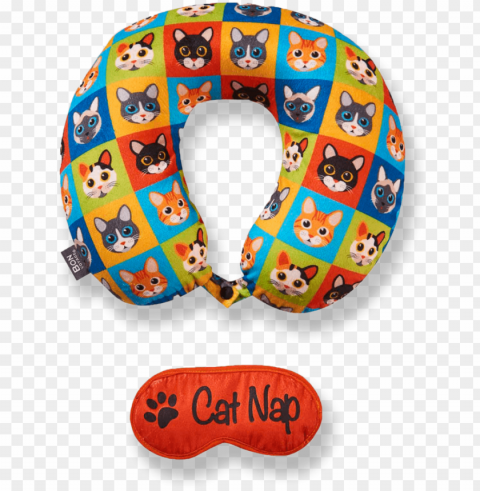 eye mask travel pillow Isolated Element on HighQuality Transparent PNG